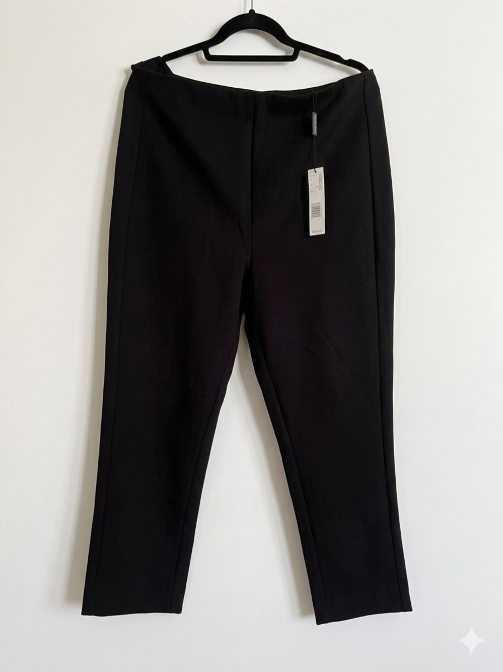 Elie Tahari Jessalyn Cropped Skinny Pants Black Size XL NWT